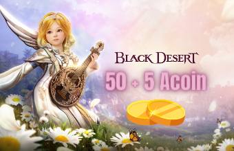 Black Desert 50 + 5 Acoin
