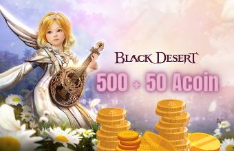 Black Desert 500 + 50 Acoin