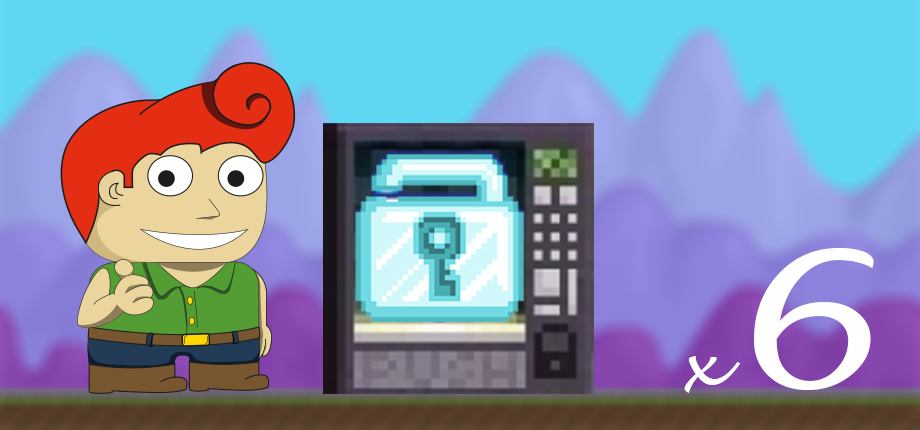 Growtopia 6 Diamond Lock